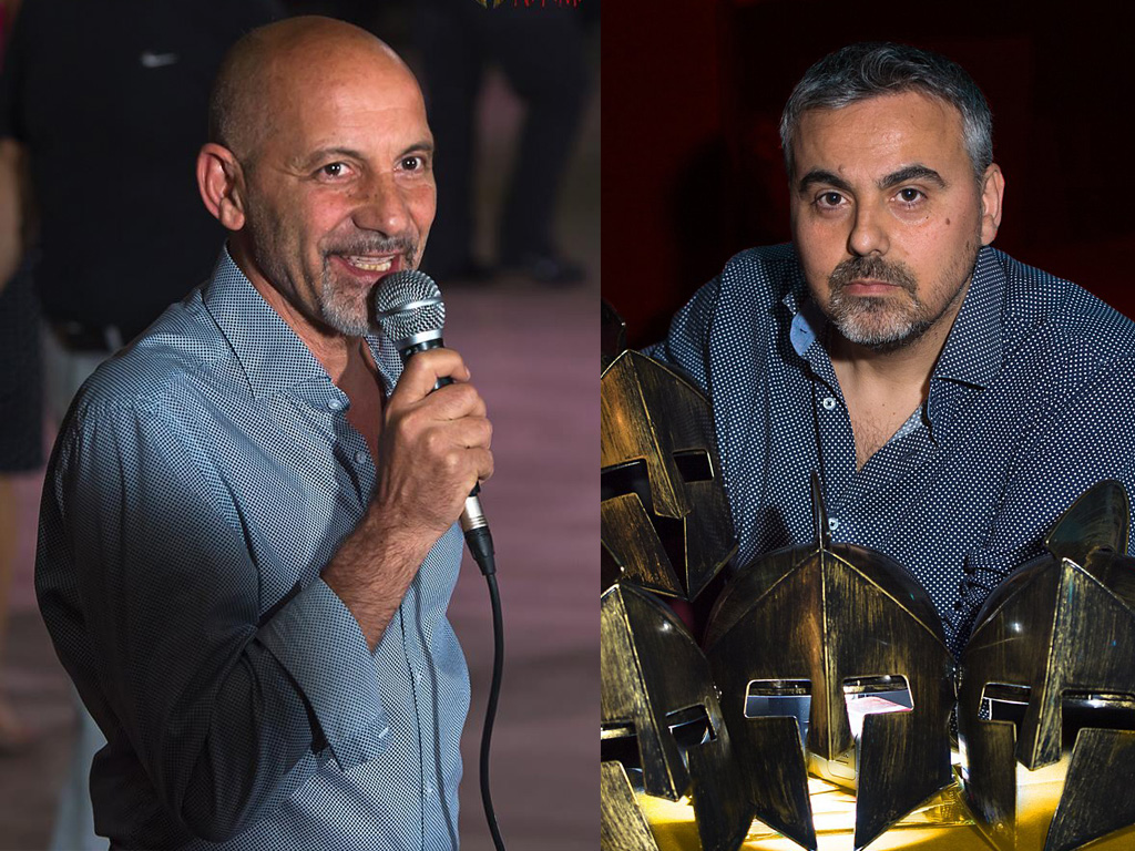 Pasquale Barbaro and Sabatino Aranzitti (Mr.Sat)